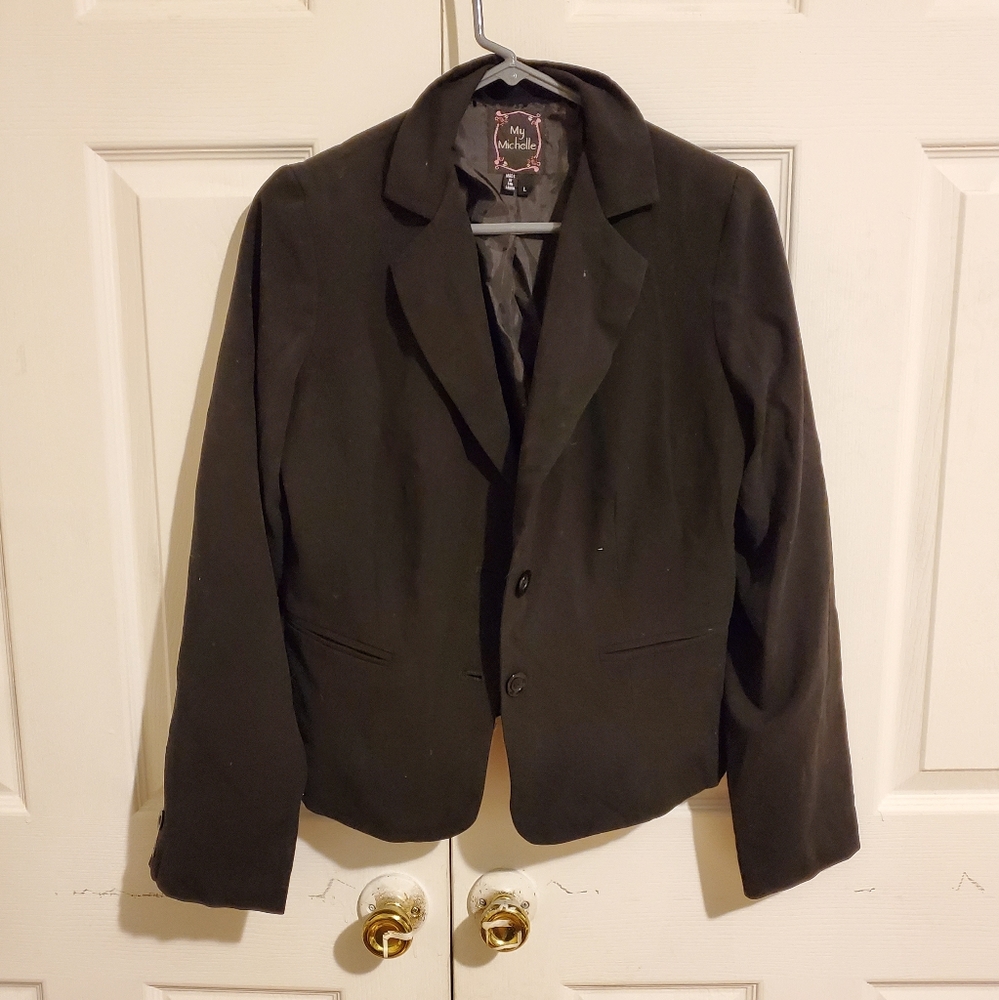 Black Professional Work Wear Blazer